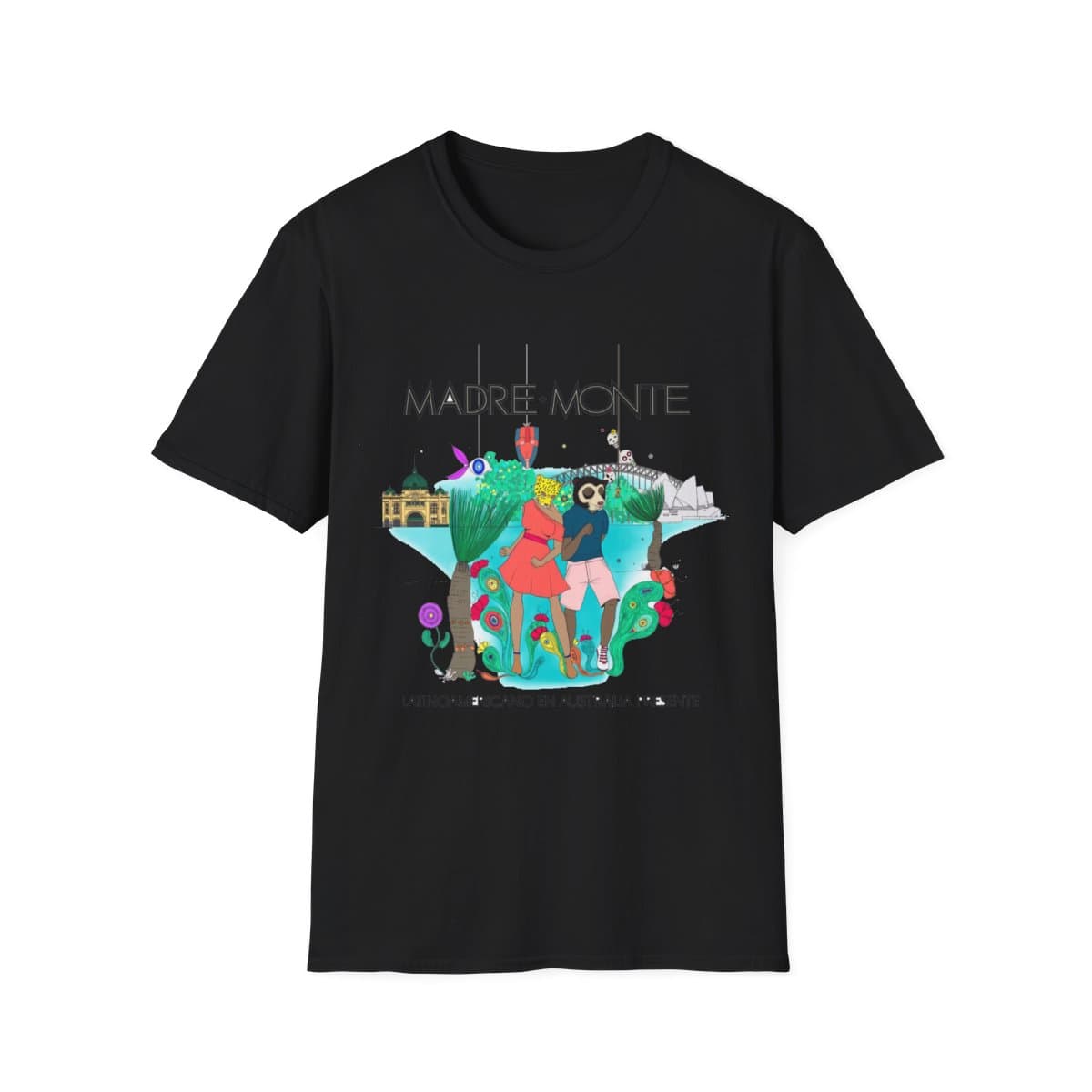 Madre Monte Tropicálido Tee Unisex Softstyle T-Shirt (Front Print Only)