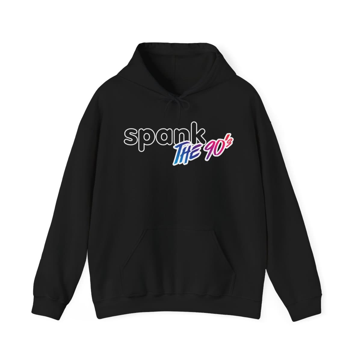Spank The 90s I Got Spanked Unisex Heavy Blend™ Hooded Sweatshirt (Front Print Only)