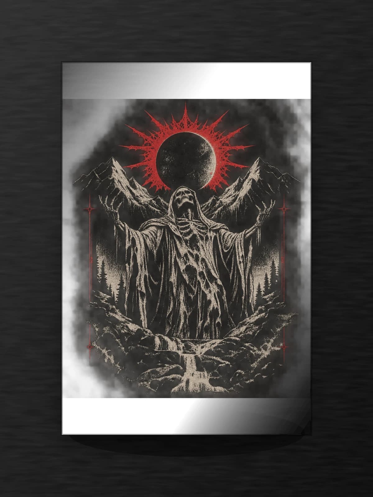 Merch Tent Ripper Vertical Art Poster
